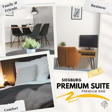 ジークブルクBusiness & Family - Zentral, 24H Check-In, Xxl Tvアパートメント エクステリア 写真